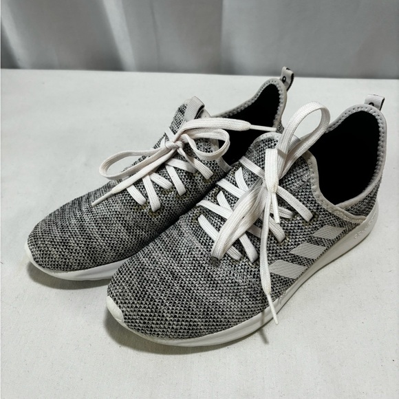 Adidas Womens Cloudfoam Pure DB0695 Gray Running Shoes Sneakers Size 6.5 - Picture 9 of 9